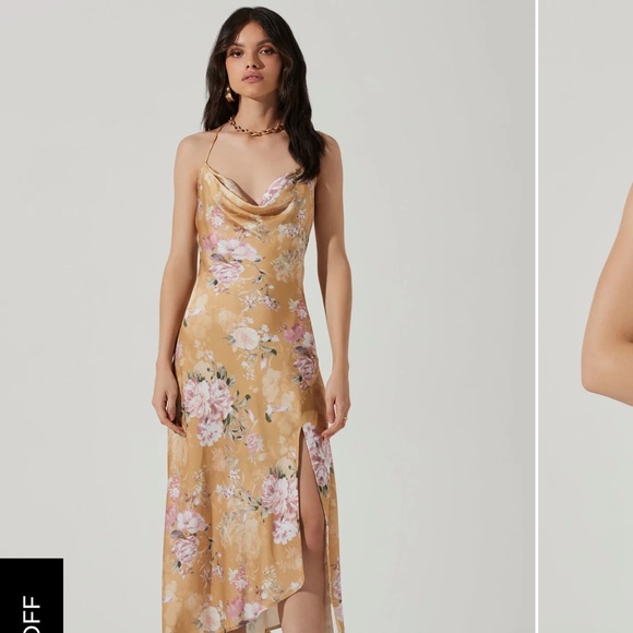 Astr the label Gaia floral dress. - Picture 1 of 3